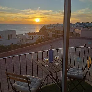 Jandia Mit Glasfaser Wifi, Meerblick Und Balkon Apartment